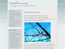 Tablet Screenshot of candlcounseling.com